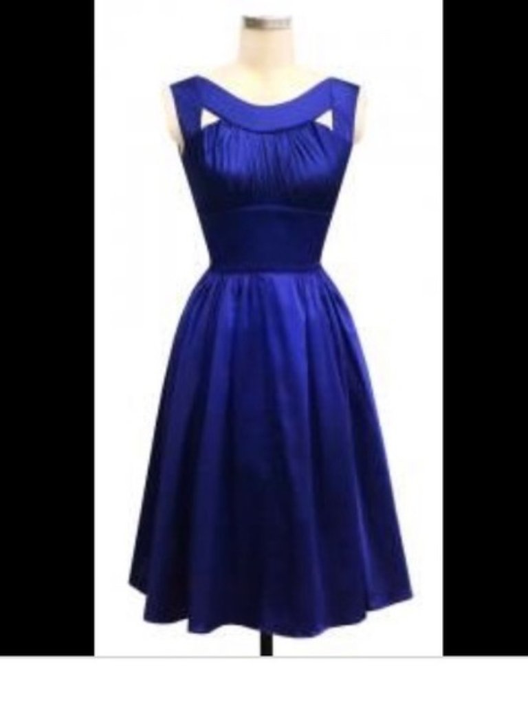 Trashy Diva Orlando Dress In Cobalt